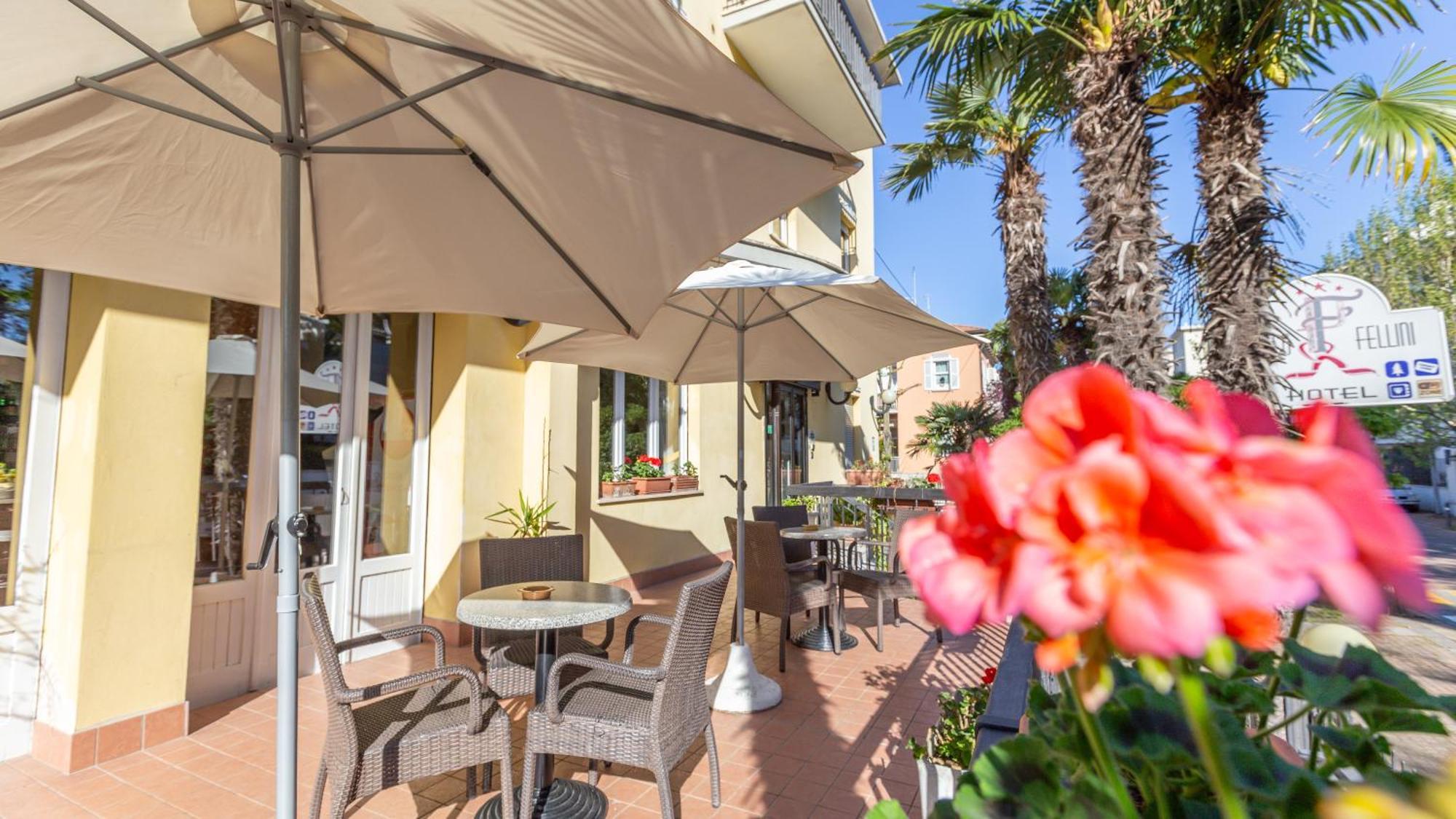 Hotel Parco Fellini Rimini Eksteriør billede